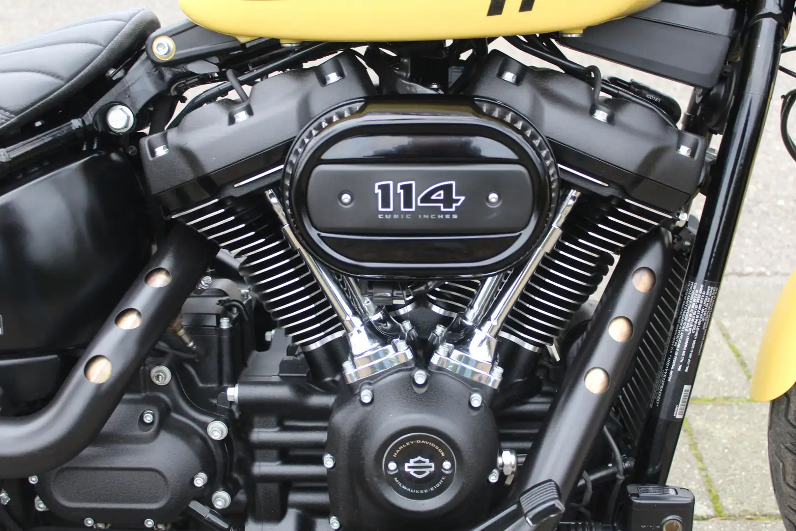 Harley-Davidson Softail Streetbob Amarillo - 2
