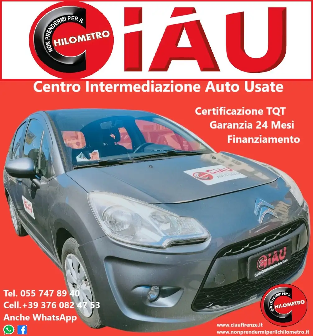 Citroen C3 C3 1.4 hdi Style Gris - 1