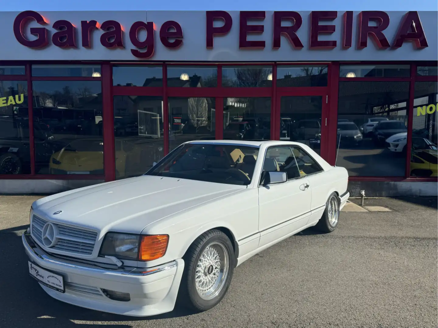 Mercedes-Benz 500 SEC V8 AMG PANO CUIR White - 2