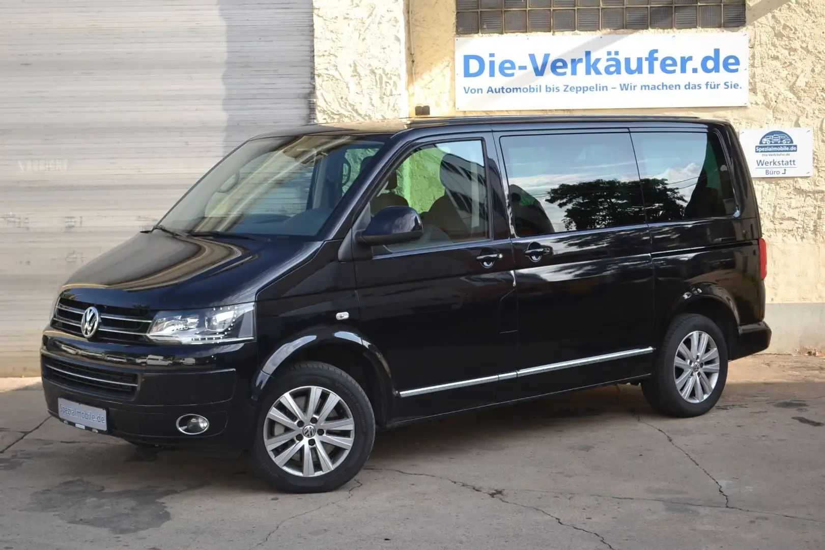 Volkswagen T6 Multivan 1.Hand Automatik 4motion MOTOR NEU Schwarz - 1