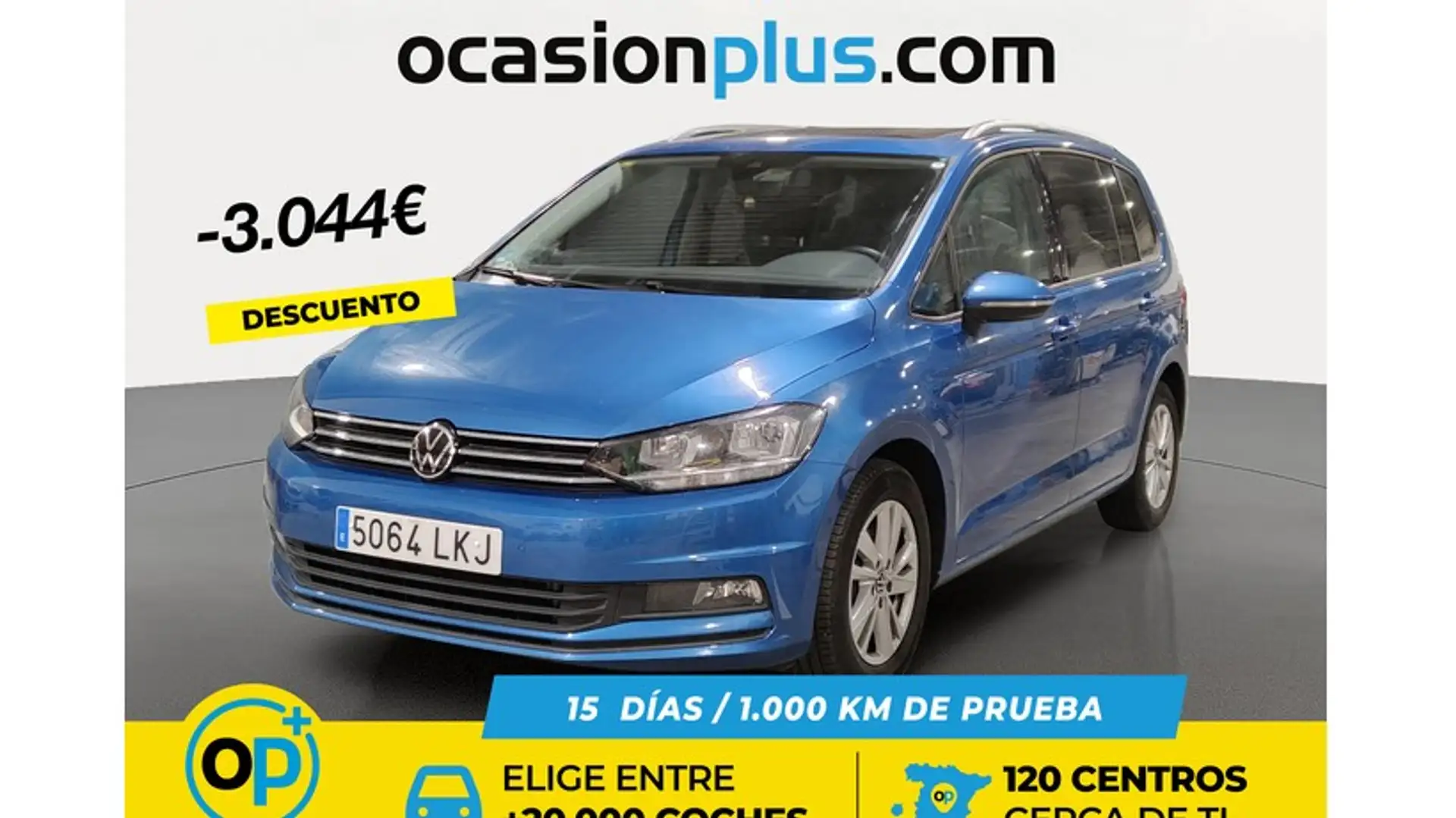 Volkswagen Touran 2.0TDI CR BMT Advance 110kW Bleu - 1