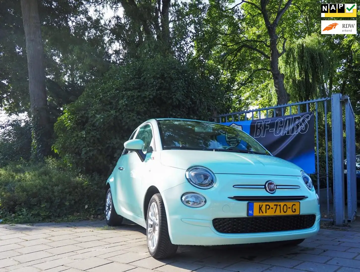 Fiat 500 Fiat 500 – Groen/Turquoise – 75.000 km (NAP) Grün - 1