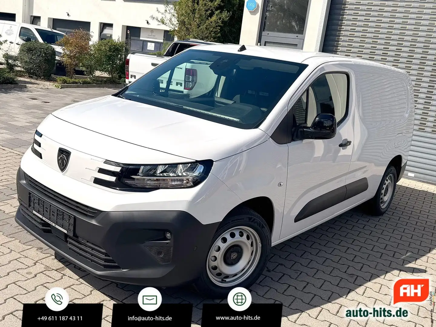 Peugeot Partner 1.5 Blue-HDI L2H1 Lang-Version Automatik Weiß - 1