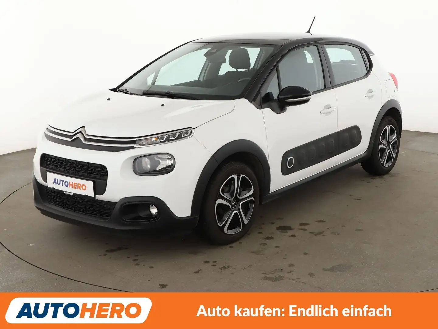 Citroen C3 1.2 PureTech Shine*TEMPO*PDC*SPUR*PANO*KLIMA* Blanc - 1