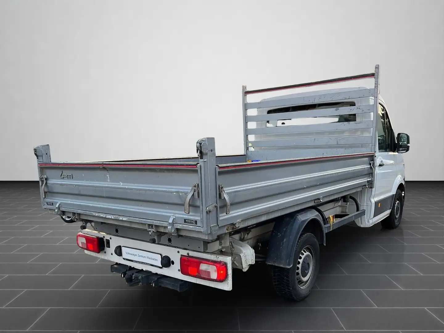 Volkswagen Crafter 2.0 TDI Pritsche EKa MR 35, Klima, Radio Weiß - 2