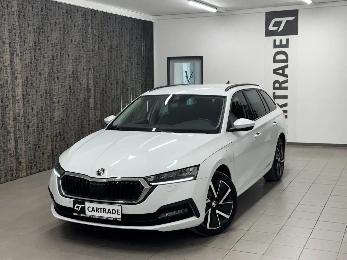 Skoda Octavia Combi 1,5 iV Style DSG /LED/ VIRTUAL/ NAVI/RÜCKFA Weiß - 2