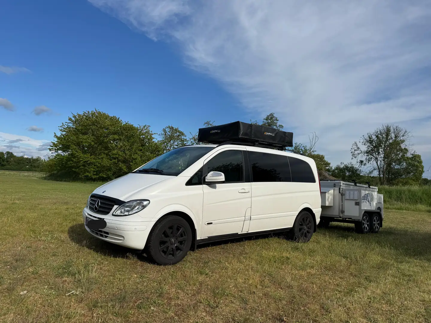 Mercedes-Benz Viano Viano 2.2 CDI kompakt Trend AHK TÜV 1/27 Blanc - 2