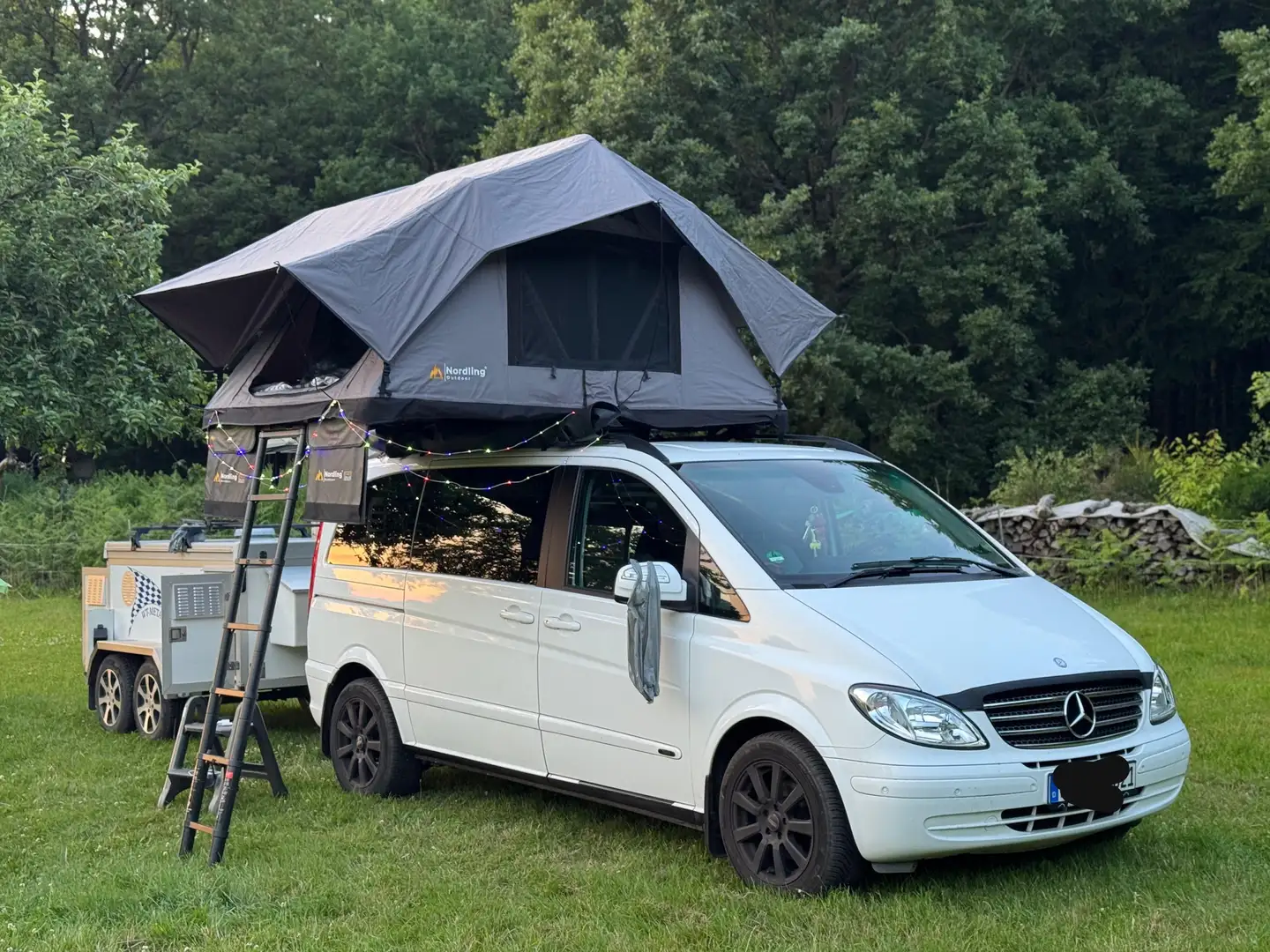 Mercedes-Benz Viano Viano 2.2 CDI kompakt Trend AHK TÜV 1/27 Blanc - 1