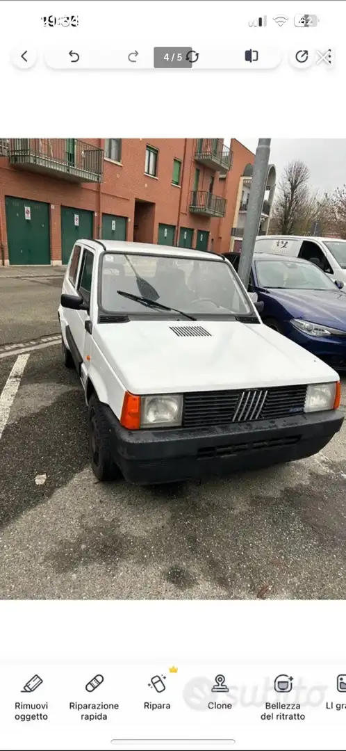 Fiat Panda 652 CL College 30cv Weiß - 1