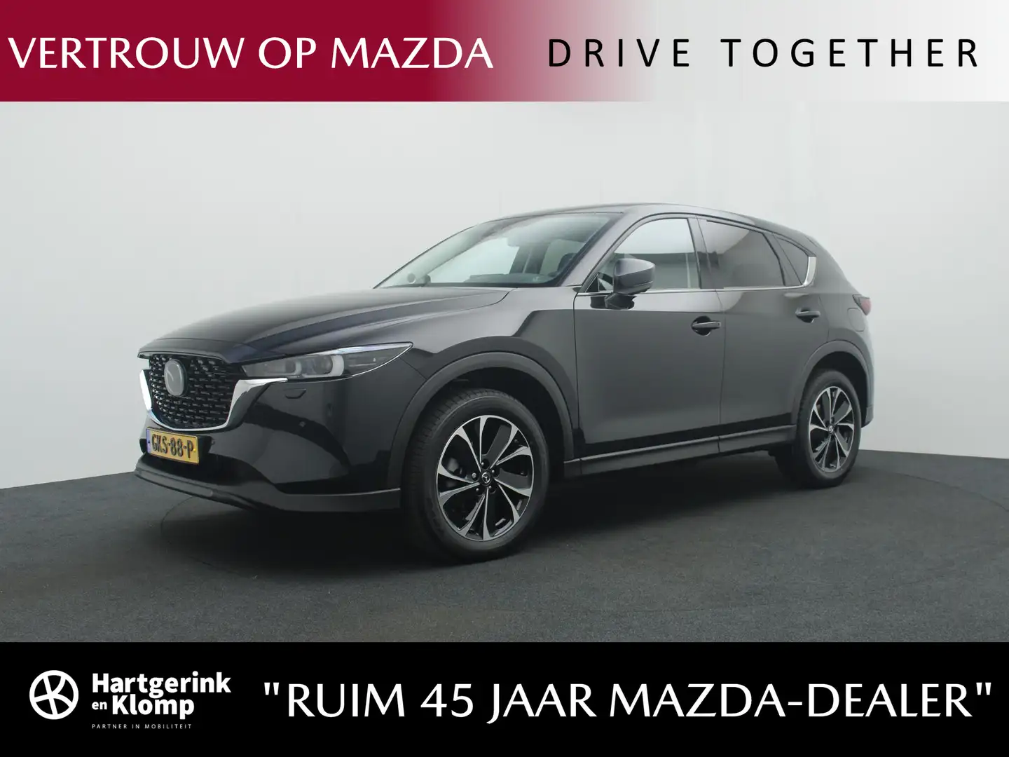 Mazda CX-5 2.0 e-SkyActiv-G Exclusive-Line automaat met Black Zwart - 1