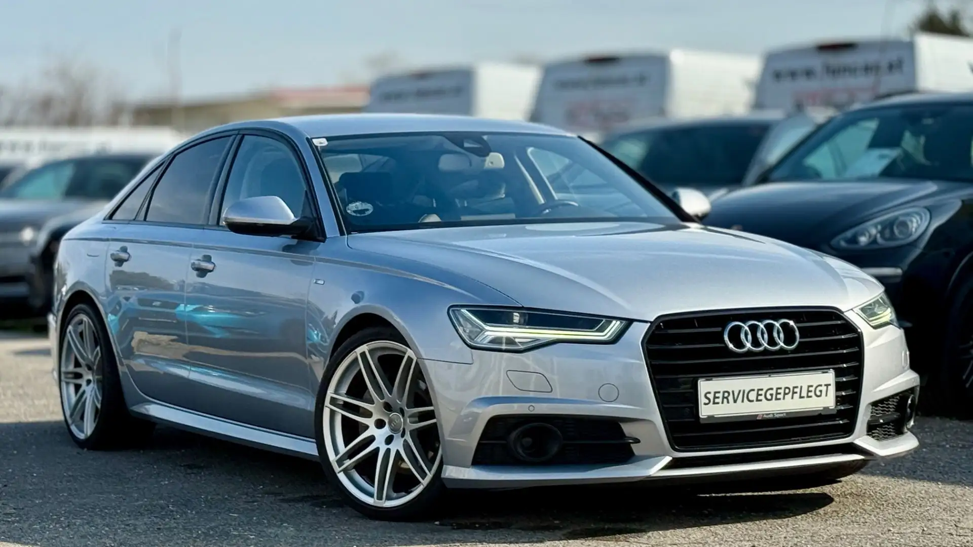 Audi A6 3,0 TDI S-Line *Viele-Extras +Servicegepflegt S-t Silber - 2