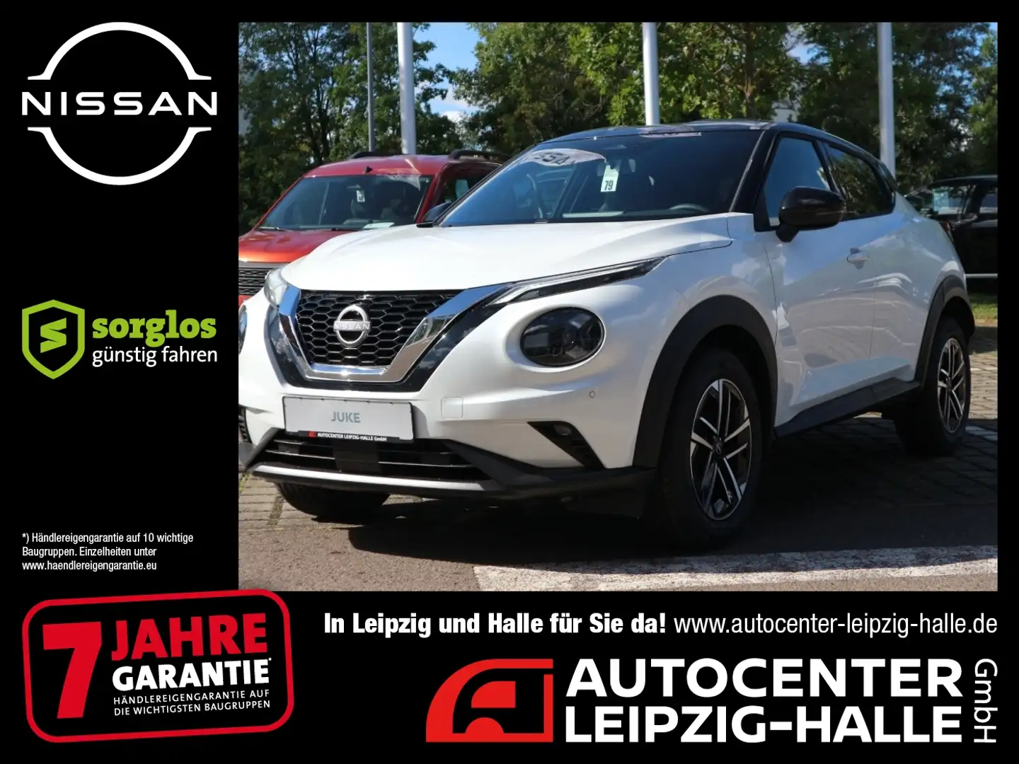 Nissan Juke N-CONNECTA 1.0 DIG-T 7DCT Winterräder Blanc - 1