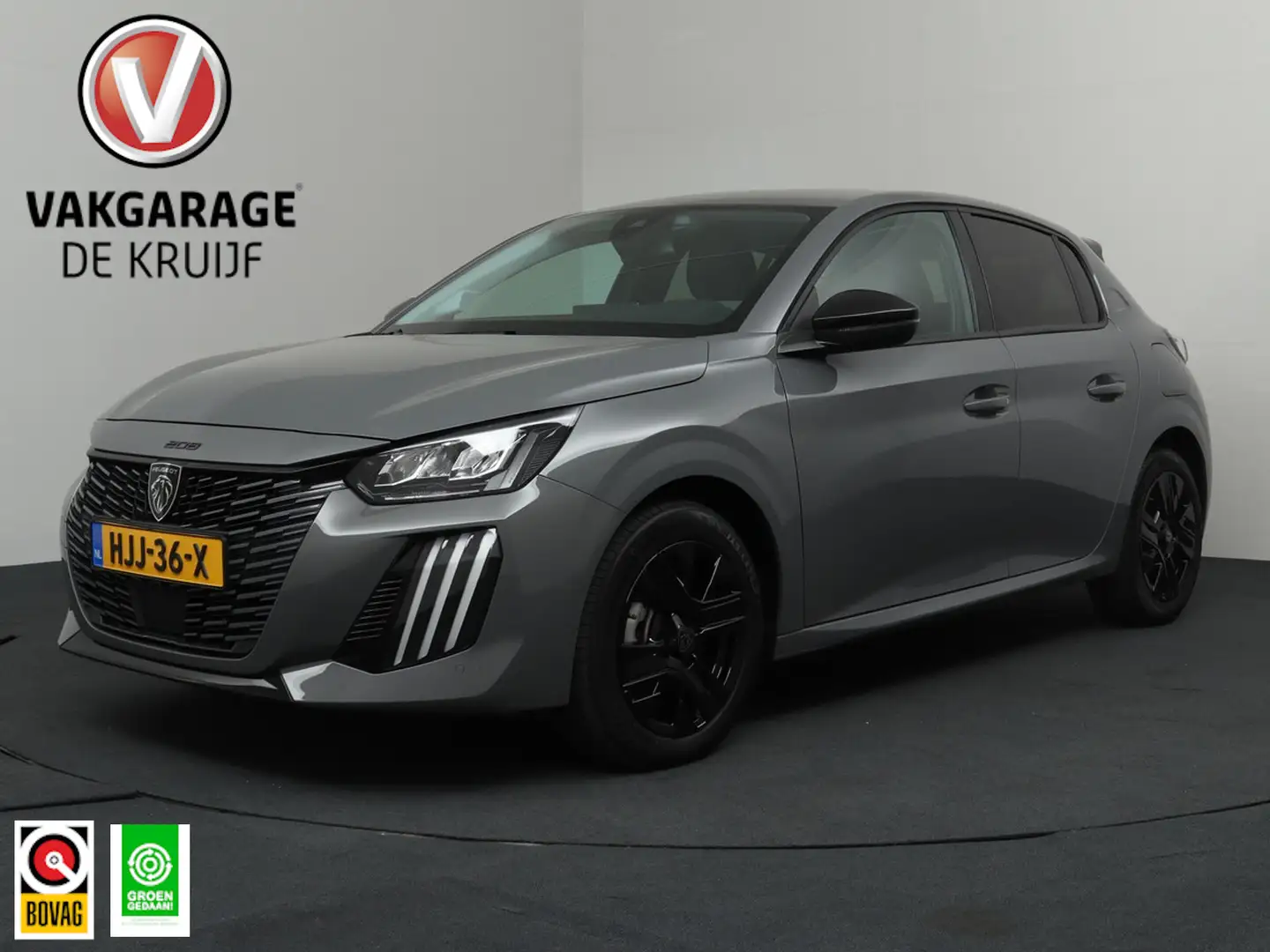 Peugeot 208 Hybrid 100 e-DCS6 Allure | ACC | Achteruitrijcamer Grigio - 1