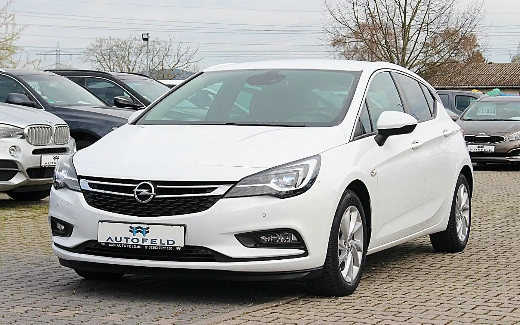 Opel Astra 1.6 Turbo /LED/8FACH/NAVI/CARPLAY/RCAM/ Bianco - 2