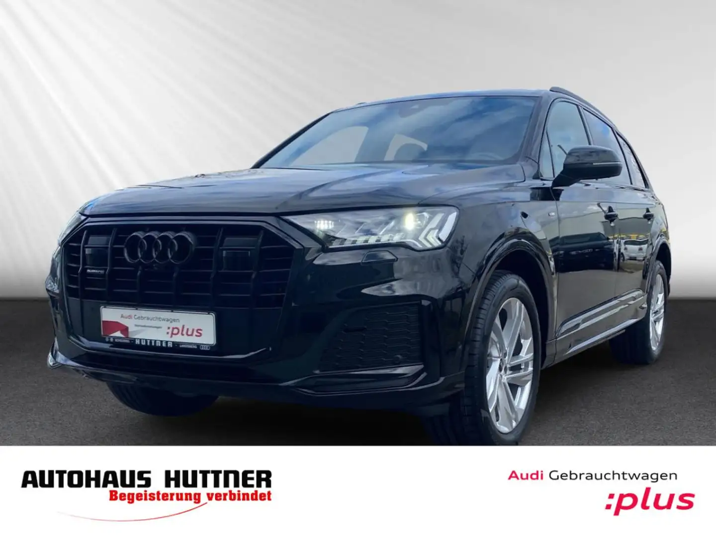 Audi Q7 50 TDI qu. S line tiptr. AHK ACC Matrix eGD Schwarz - 1