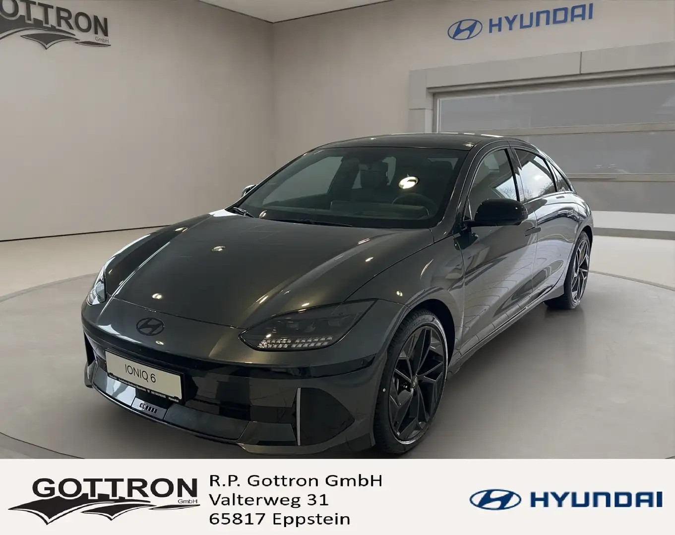 Hyundai IONIQ 6 77,4 kWh(325PS)Panorama,Matrix,Head-up,BOSE,Relax Grau - 1