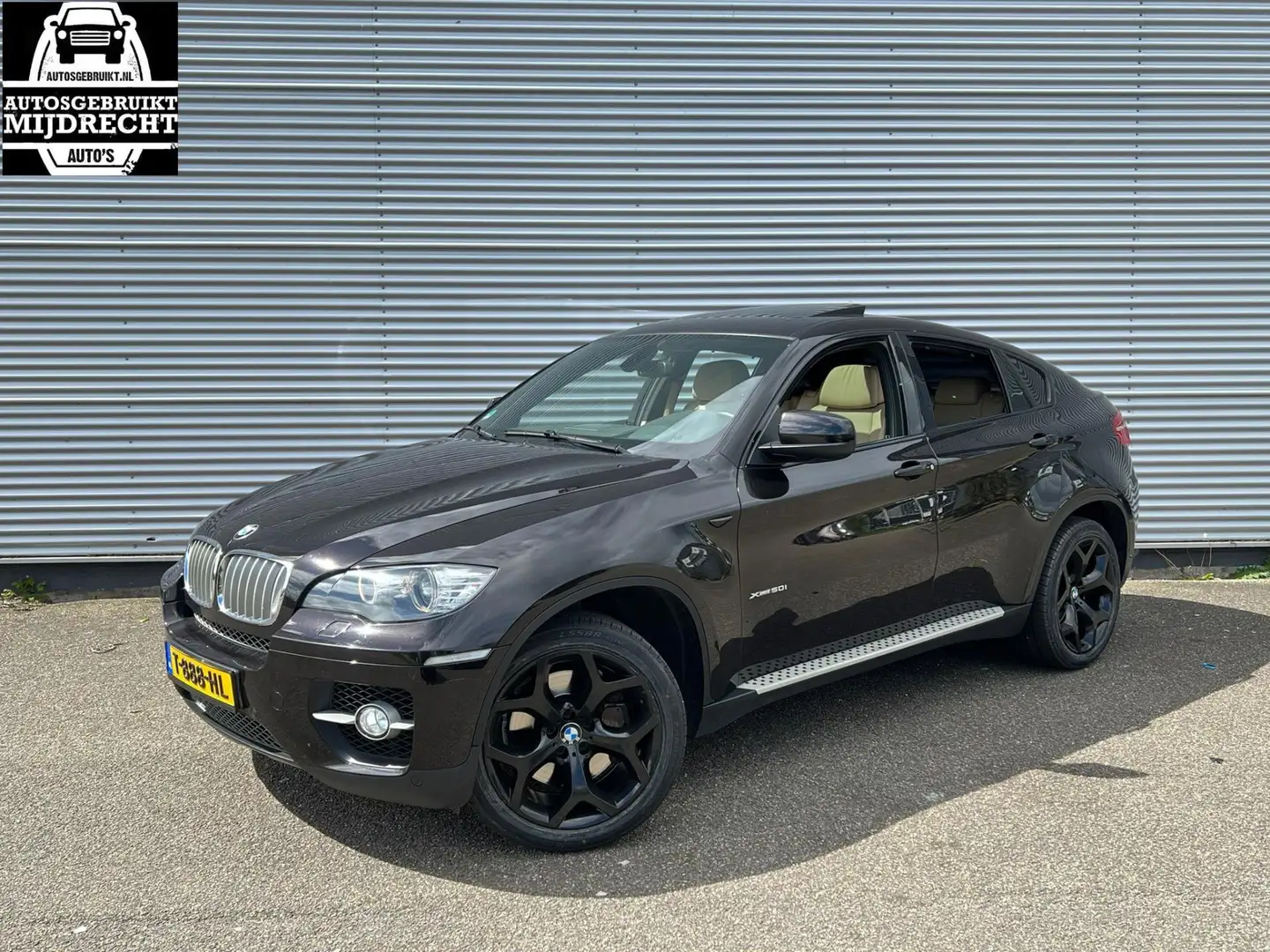 BMW X6 XDrive50i High Executive / 1e Eig / Pano / Navi / Zwart - 1
