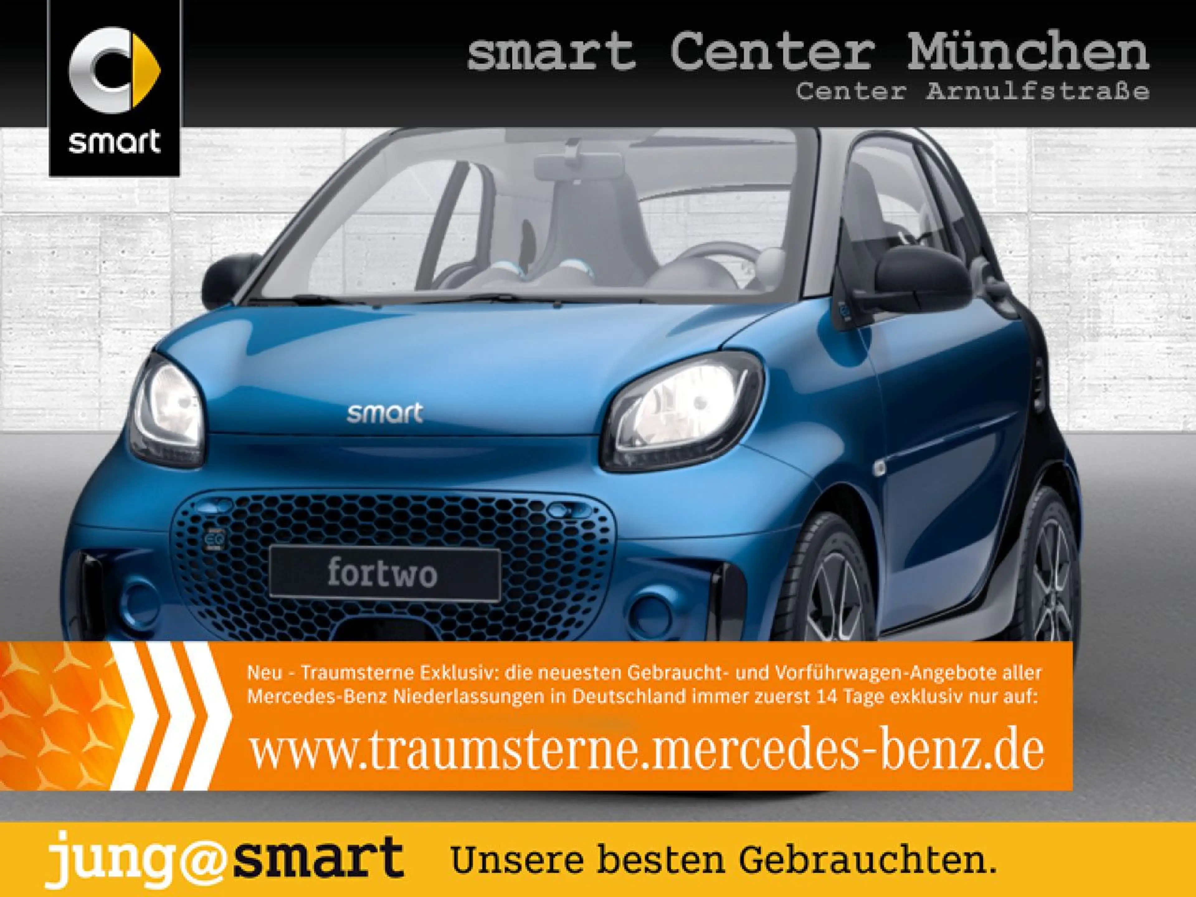 smart forTwo coupé 60kWed passion SHZ Pano PDC+Kamera