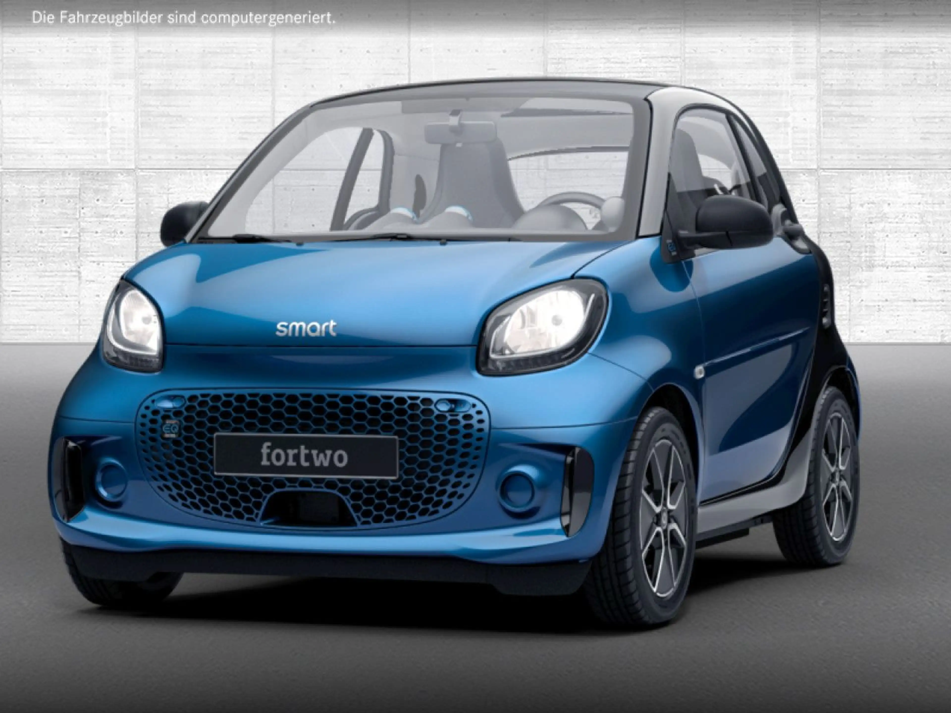 smart forTwo coupé 60kWed passion SHZ Pano PDC+Kamera — photo 2