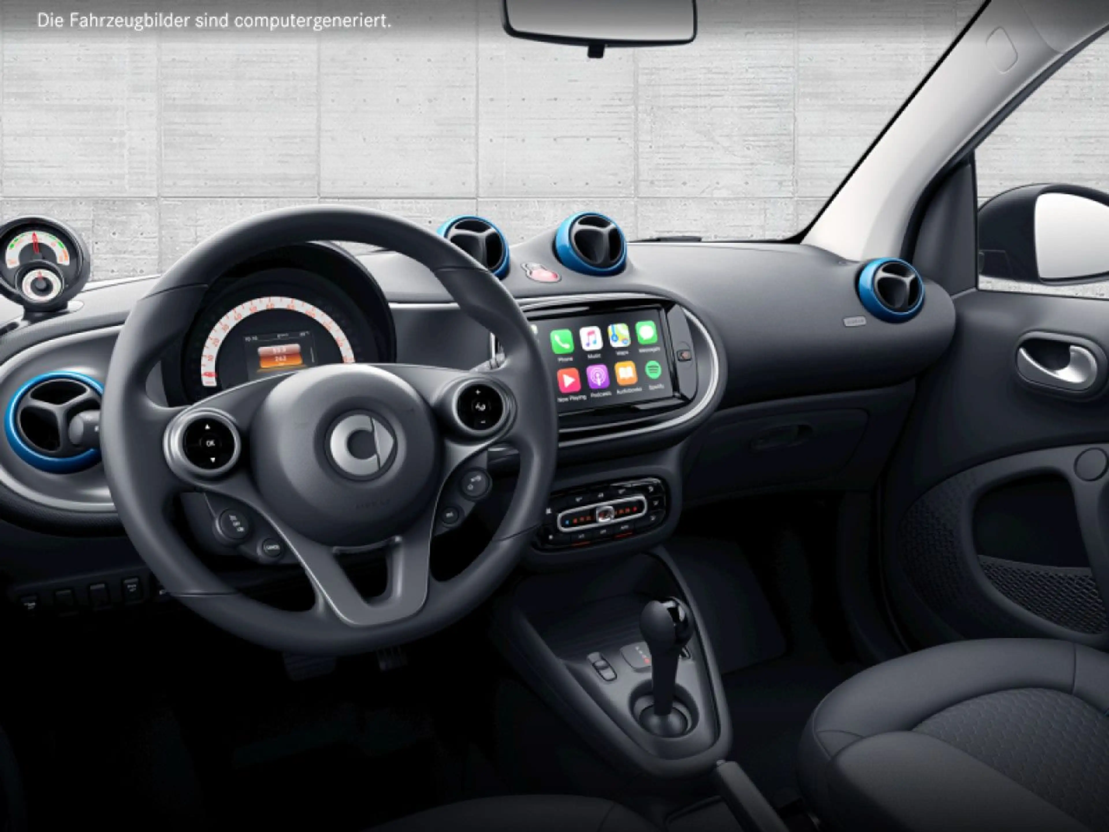 smart forTwo coupé 60kWed passion SHZ Pano PDC+Kamera — photo 11