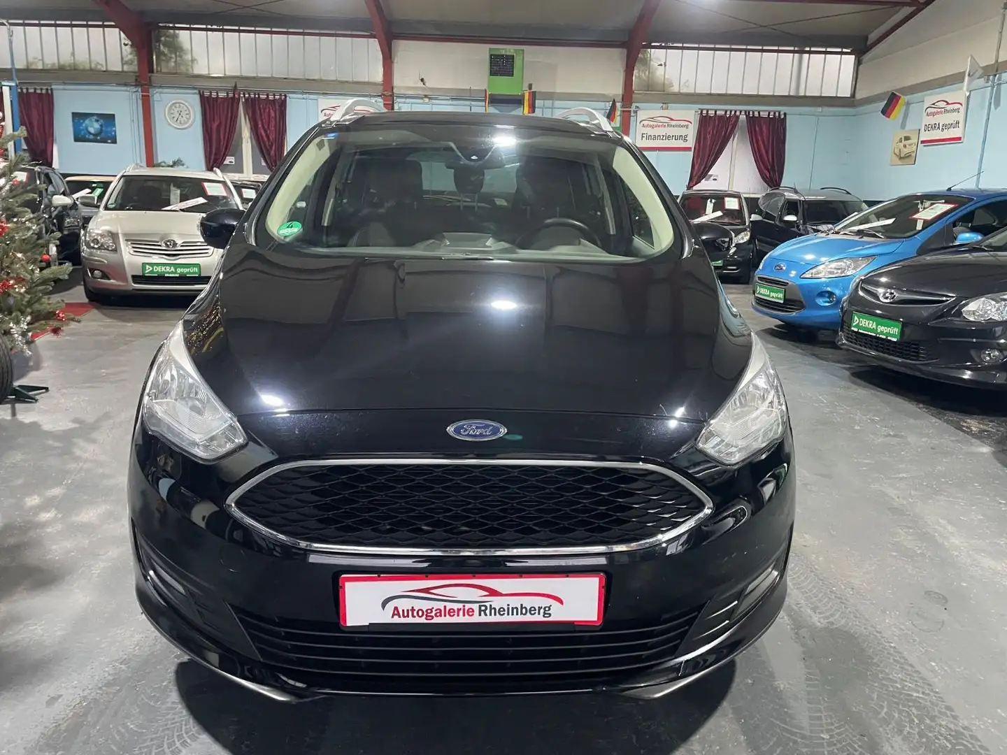 Ford C-Max 1,5*KLIMA*NAVI*1.HAND*PDC*ALLWETTER*TÜV NEU Schwarz - 2