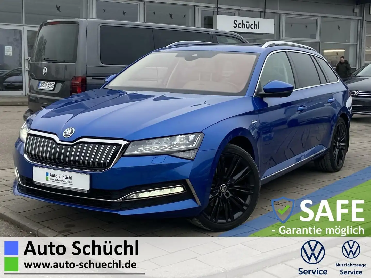 Skoda Superb Combi iV 1.4 TSI DSG L&K LEDER+STANDHEIZU Blau - 1