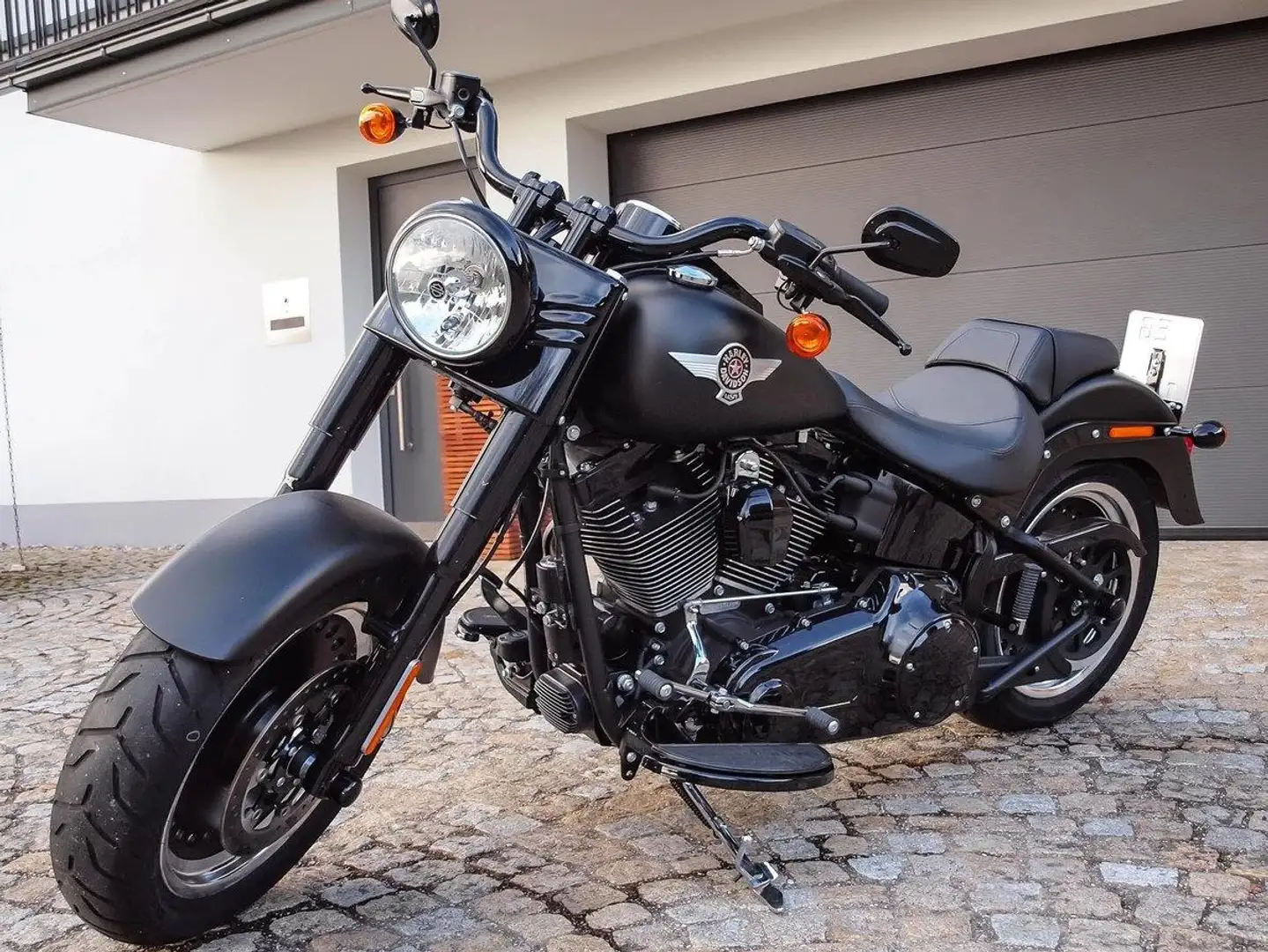 Harley-Davidson Fat Boy FatBoy Černá - 1