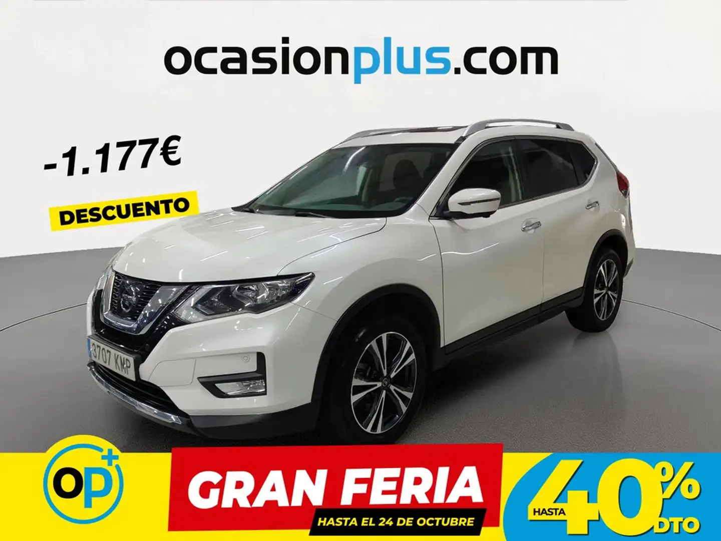 Nissan X-Trail 1.6 DIG-T N-Connecta 4x2 7 pl. Blanco - 1