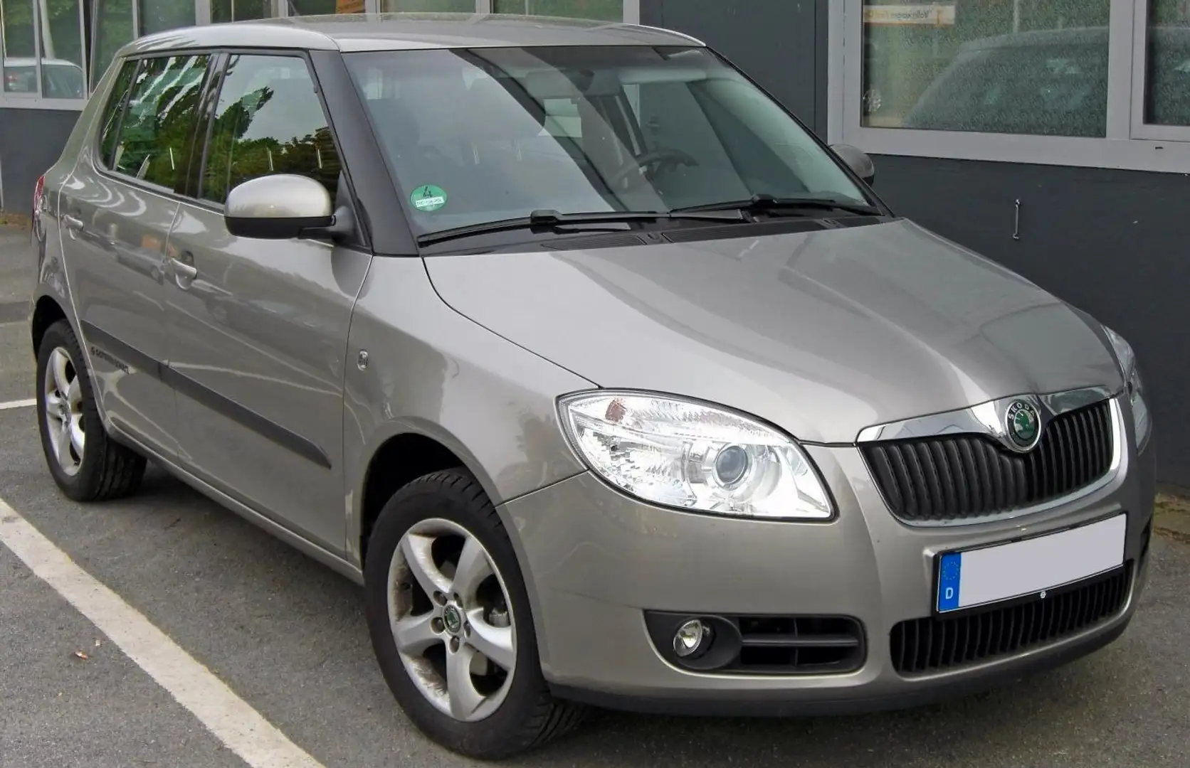 Skoda Fabia 1,4 Classic**KLIMA*TÜV-AU-INSP-NEU** Beige - 1