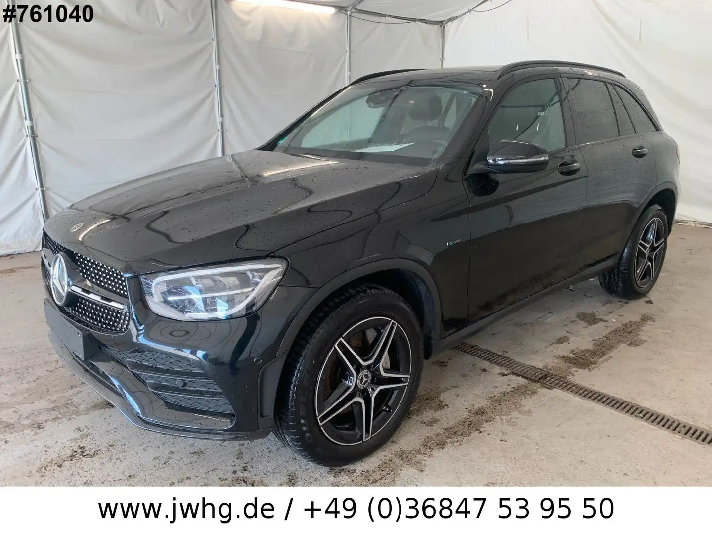 Mercedes-Benz GLC 300 de 4M 2x AMG Line LED Kam VirtCockp Pano Noir - 1