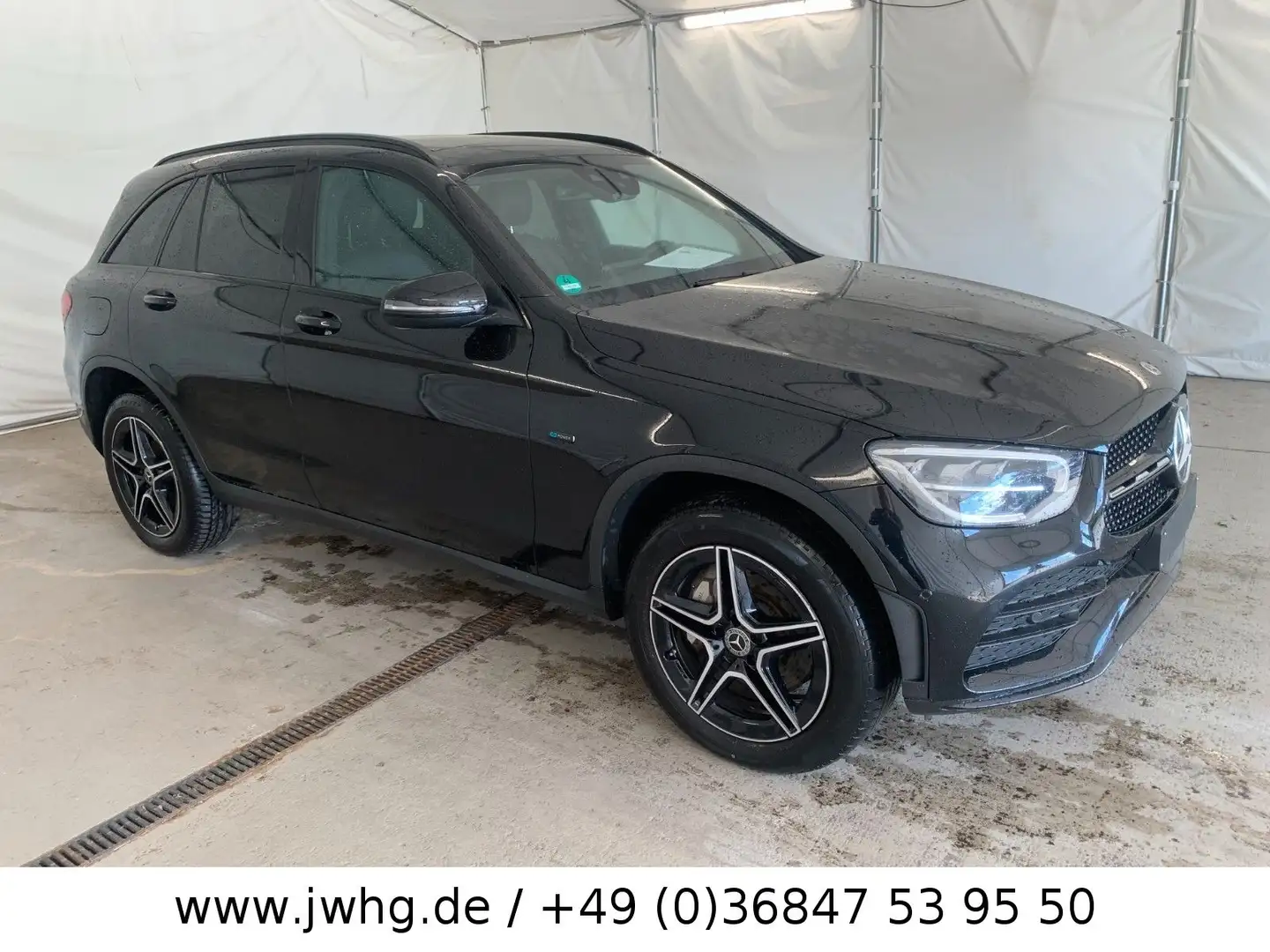 Mercedes-Benz GLC 300 de 4M 2x AMG Line LED Kam VirtCockp Pano Noir - 2