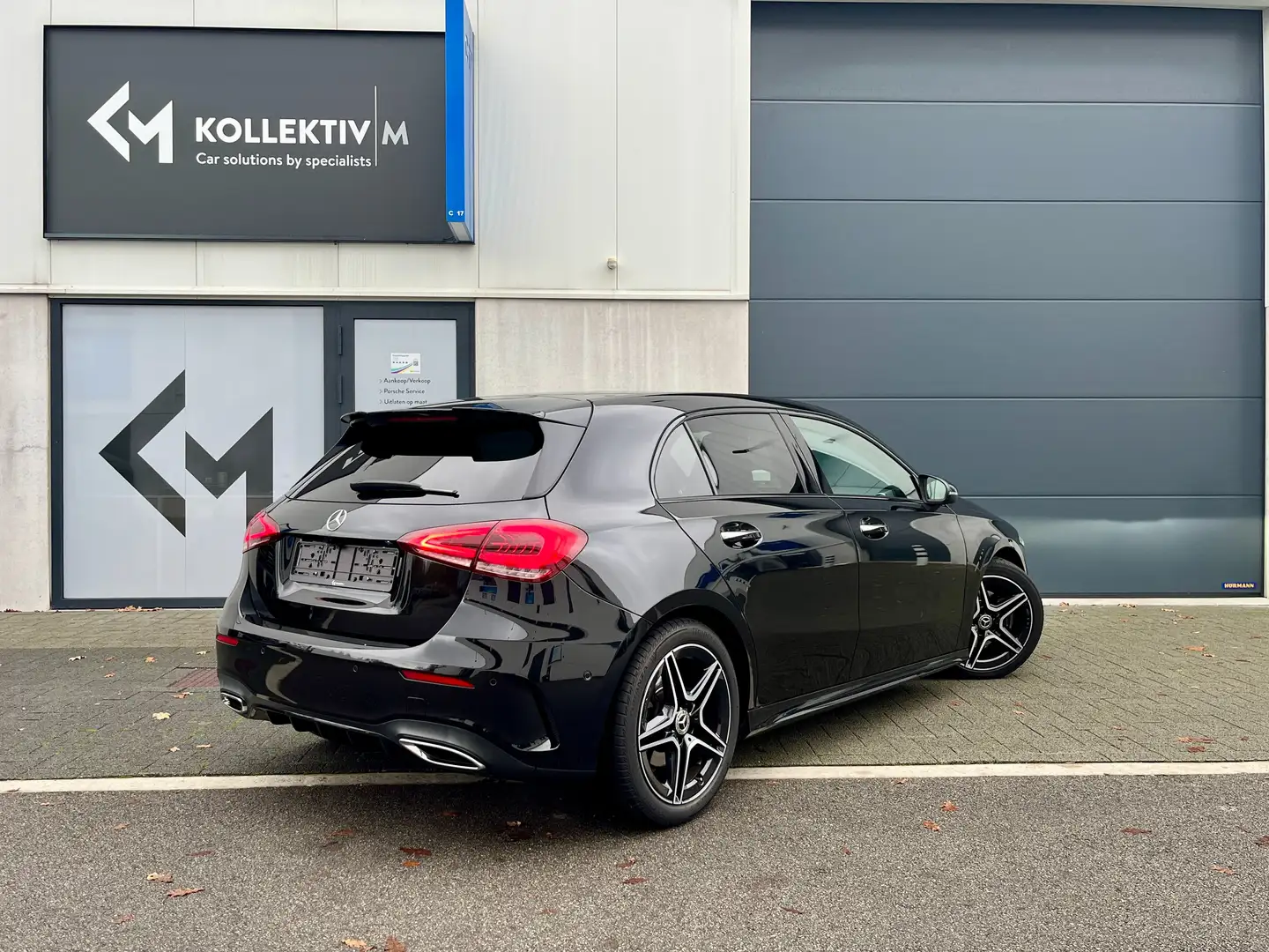 Mercedes-Benz A 200 AMG Line / Camera / Carplay / Topstaat / Garantie Zwart - 2