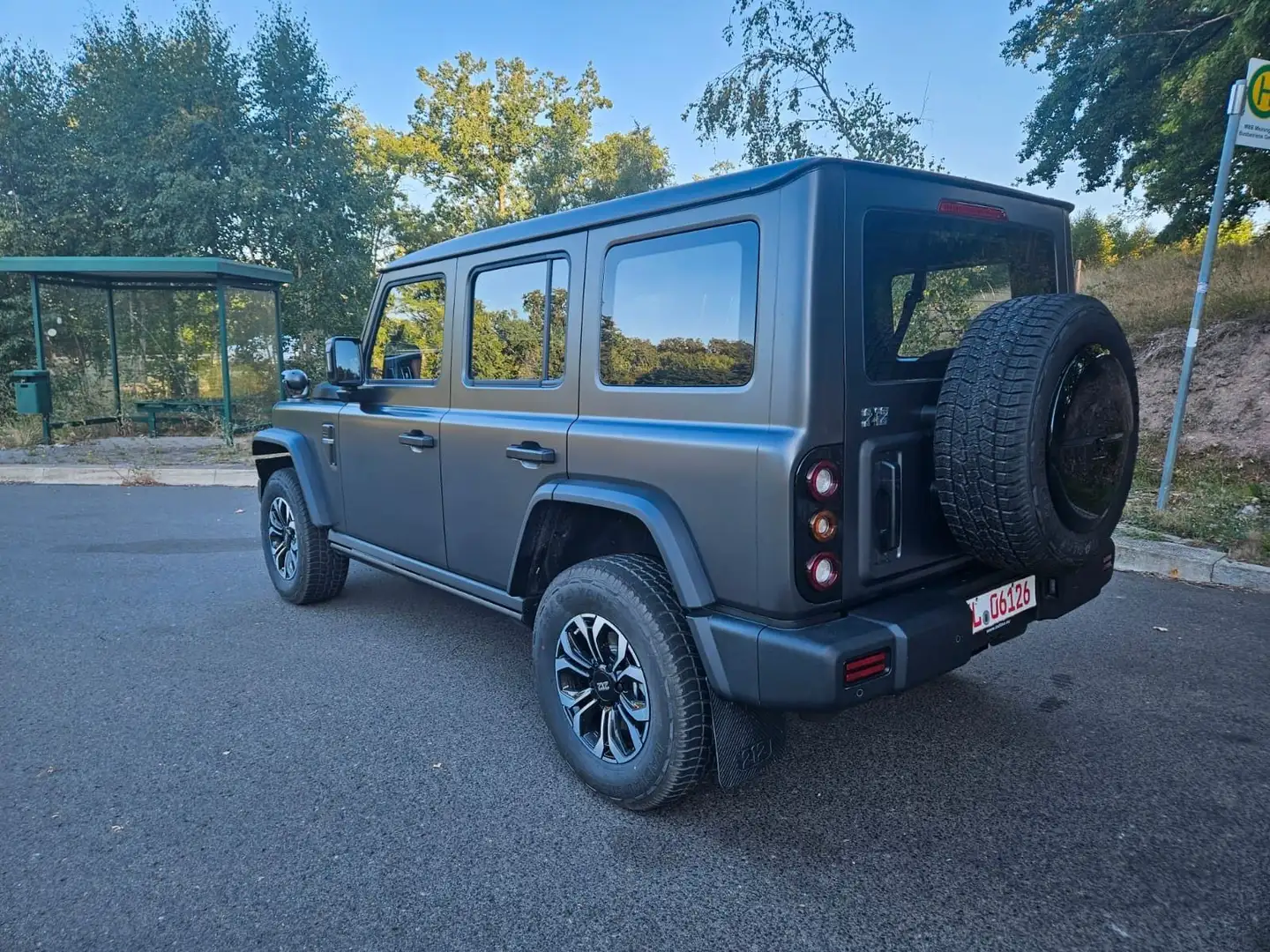 BAW 212 LED Seilwinde Suchscheinwerfer 4x4 Grau - 2