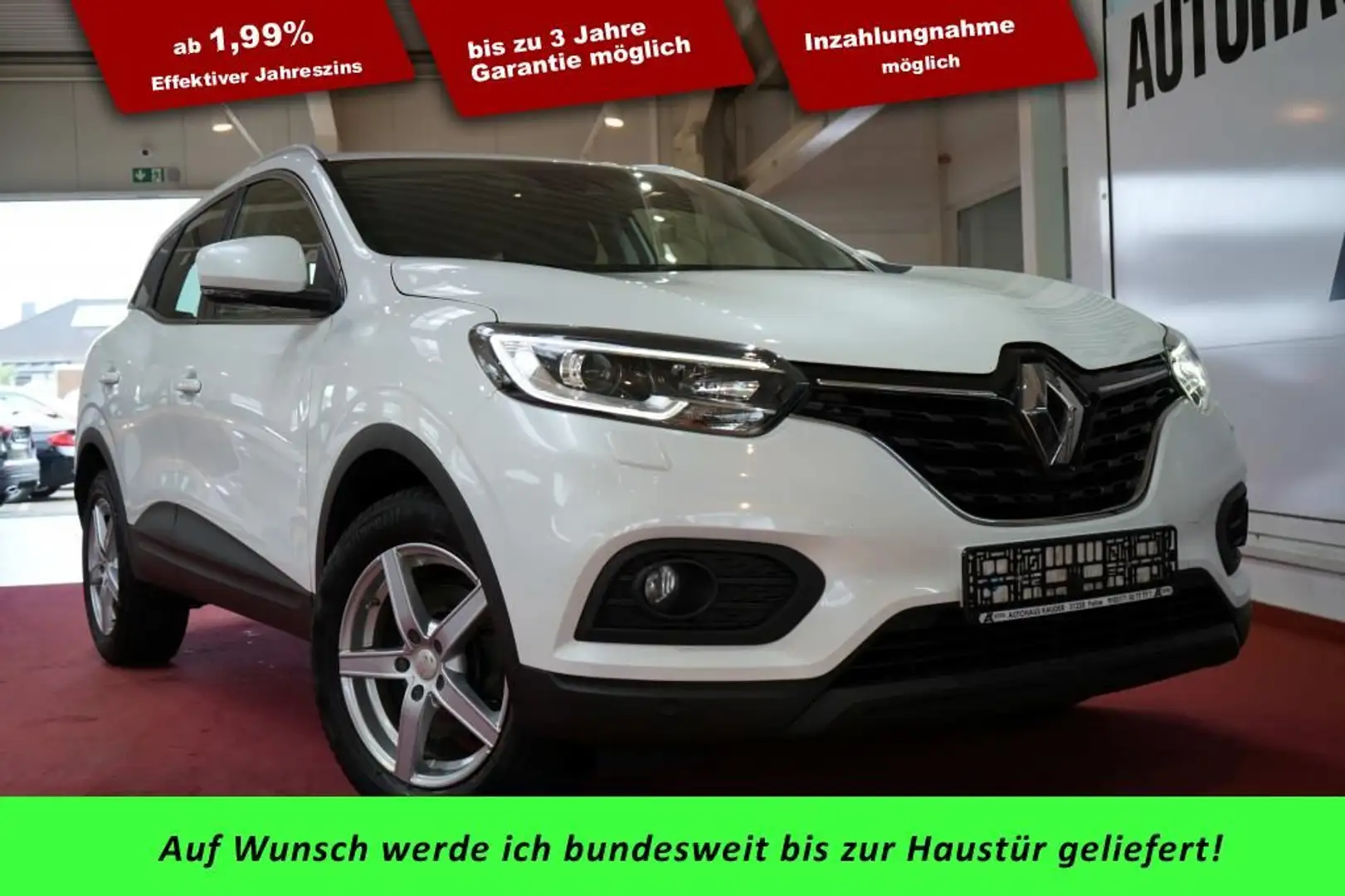 Renault Kadjar BLUE 115 BUSINESS EDITION*LED*Virtual* Biały - 1