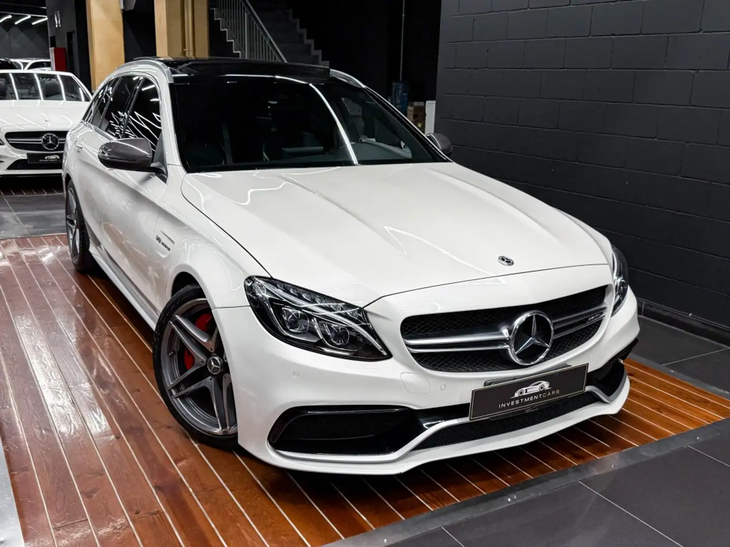 Mercedes-Benz C 63 AMG Estate S Speedshift MCT 9G Blanc - 1