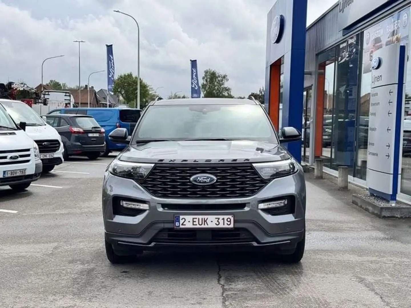 Ford Explorer ST Line pHEV 3.0i Ecoboost 450pk A1 - DEMOWAGEN Gris - 2