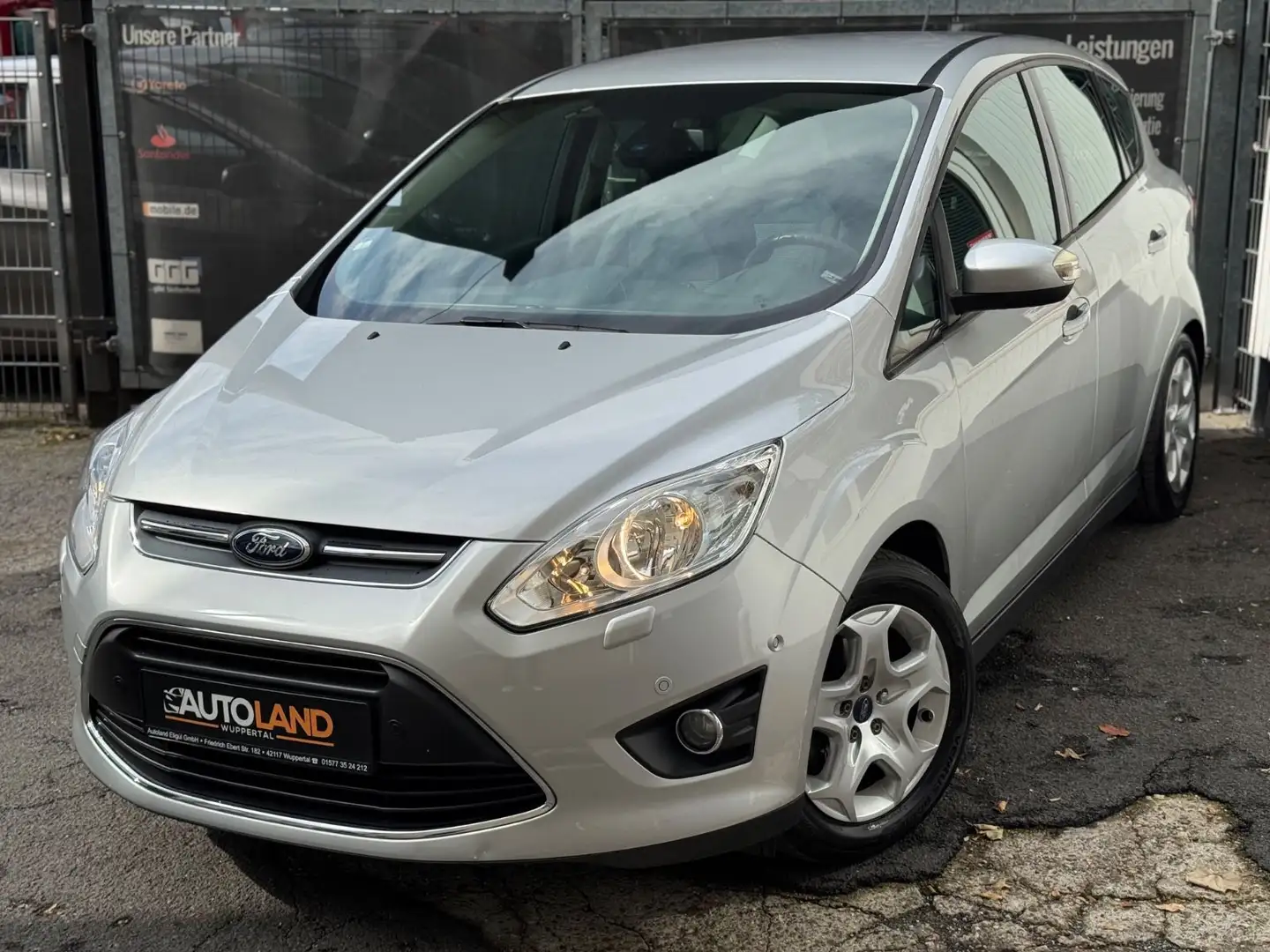 Ford C-Max Trend 1.6l*Nur 90TKM*2.HAND*KLIMA*SZHG*PDC Silber - 2