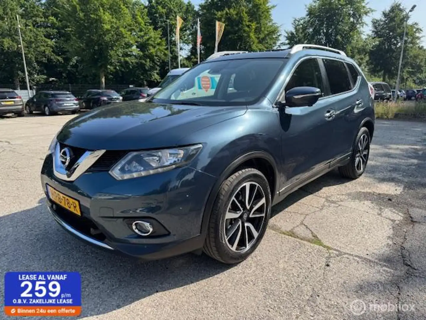 Nissan X-Trail 1.6 DIG-T Connect Edition7p. Blauw - 1