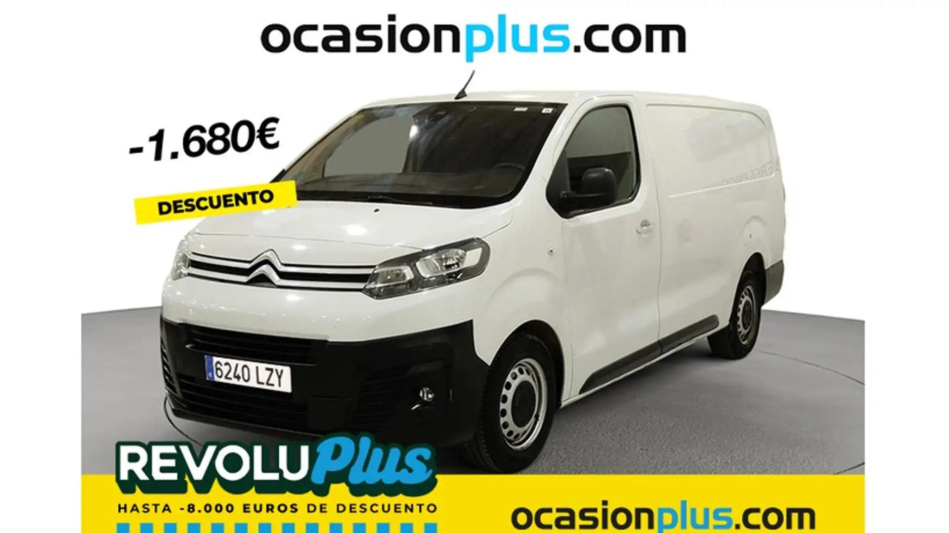 Citroen Jumpy Fg. 1.5 BlueHDI Talla XL S&S 100 Wit - 1