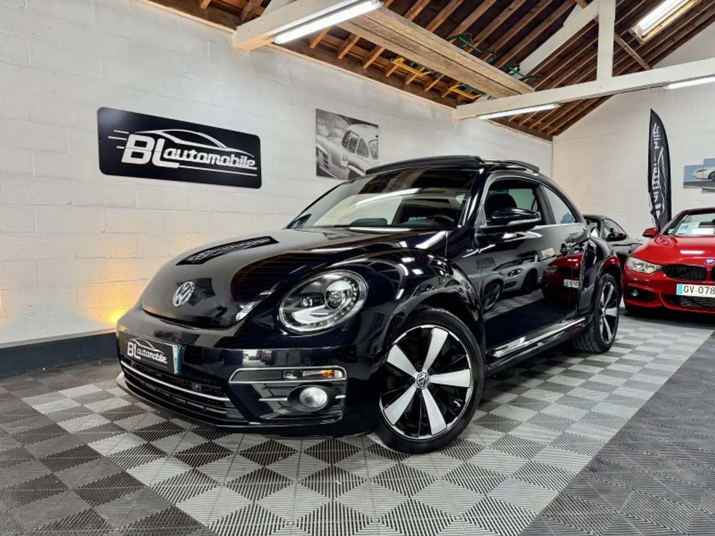 Volkswagen Coccinelle 1.2 TSI 105CH  DSG7 - Toit Ouvrant - Carplay - LED - Superbe etat Noir - 1