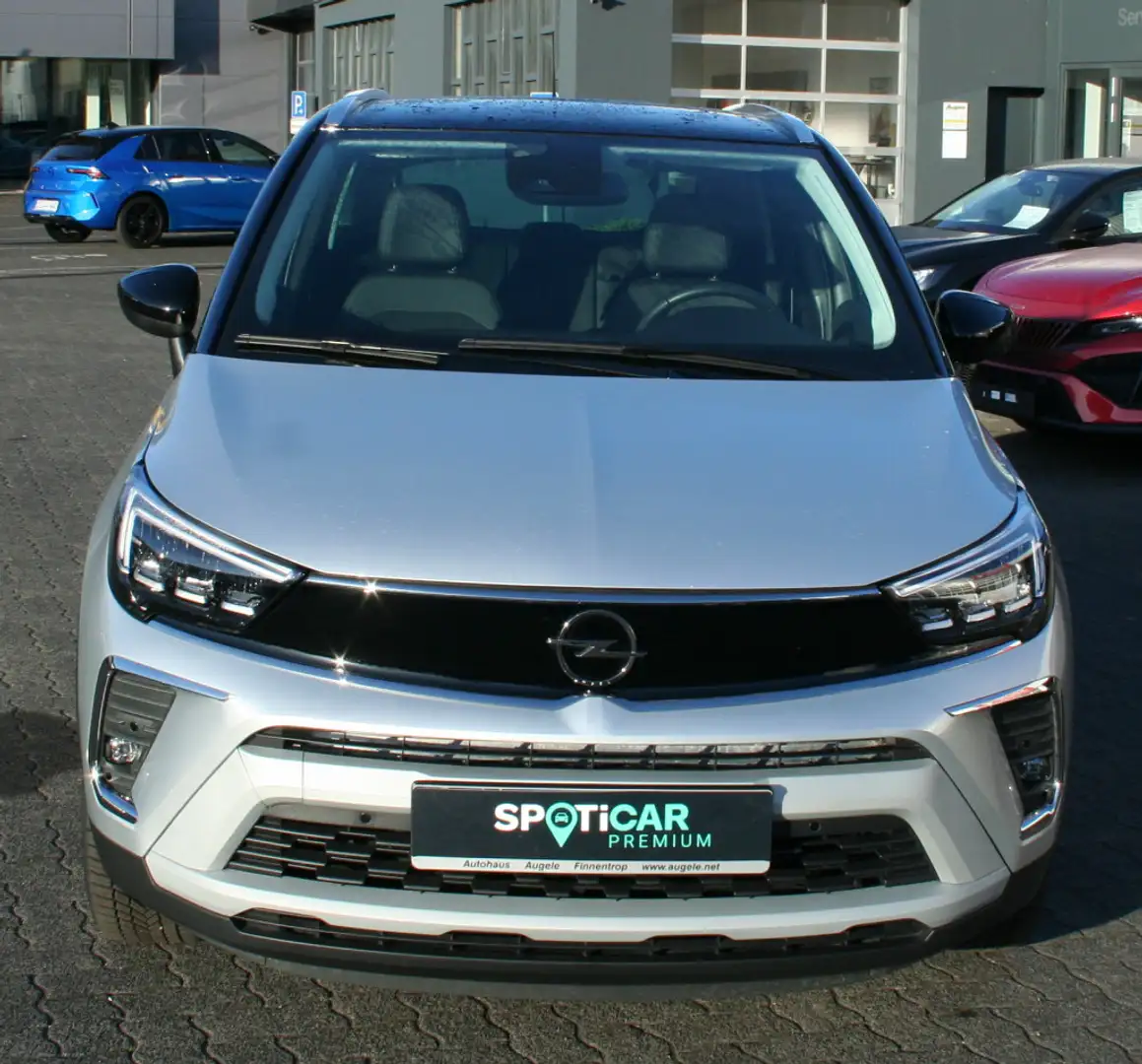 Opel Crossland Ultimate Packet Alcantara, AHK, Navi, Kamera, SHZ, Silber - 2