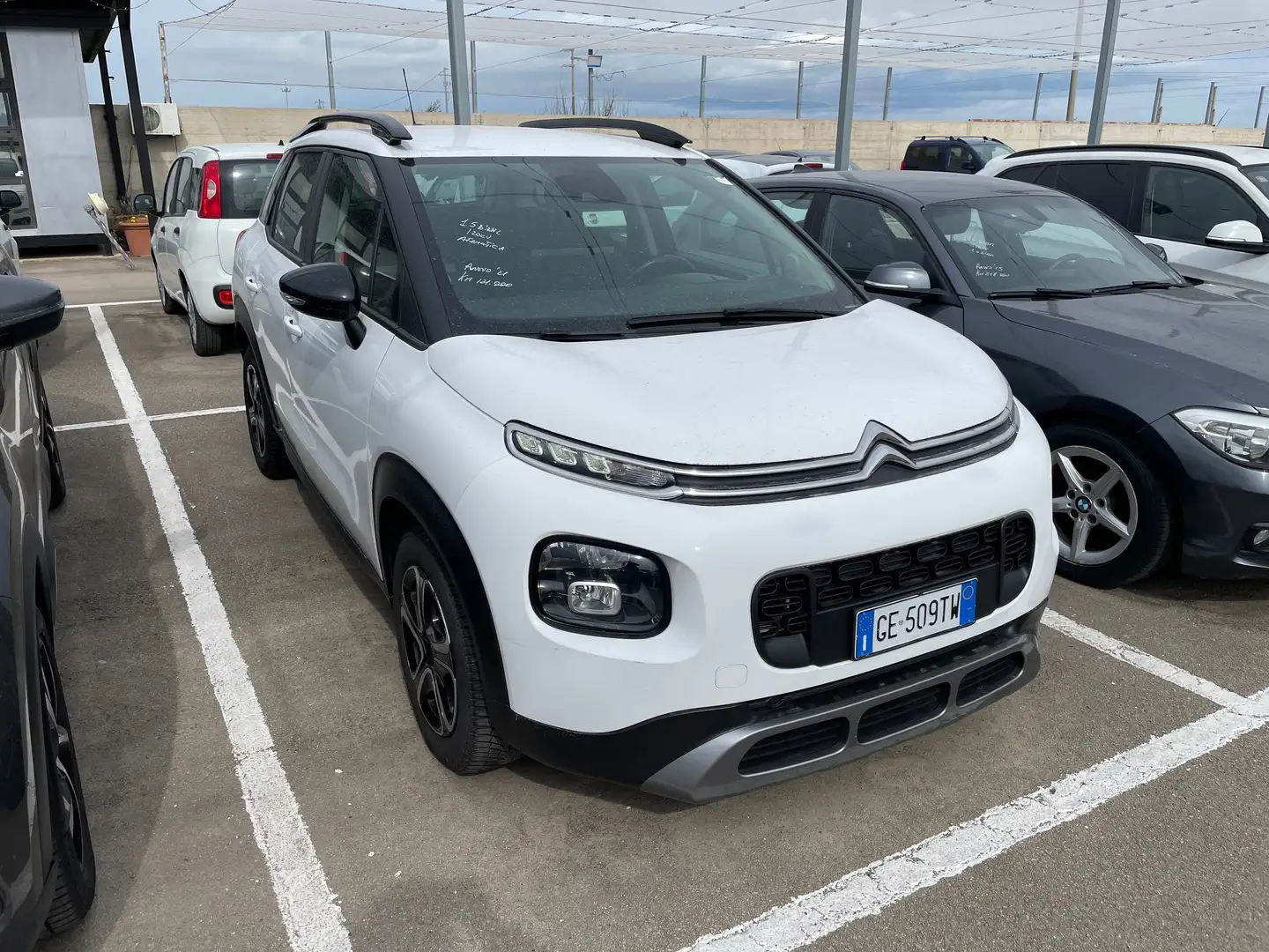 Citroen C3 Aircross 1.5 bluehdi 120cv Feel EAT6-NAVIGATORE-AUTOMATICA Bianco - 1