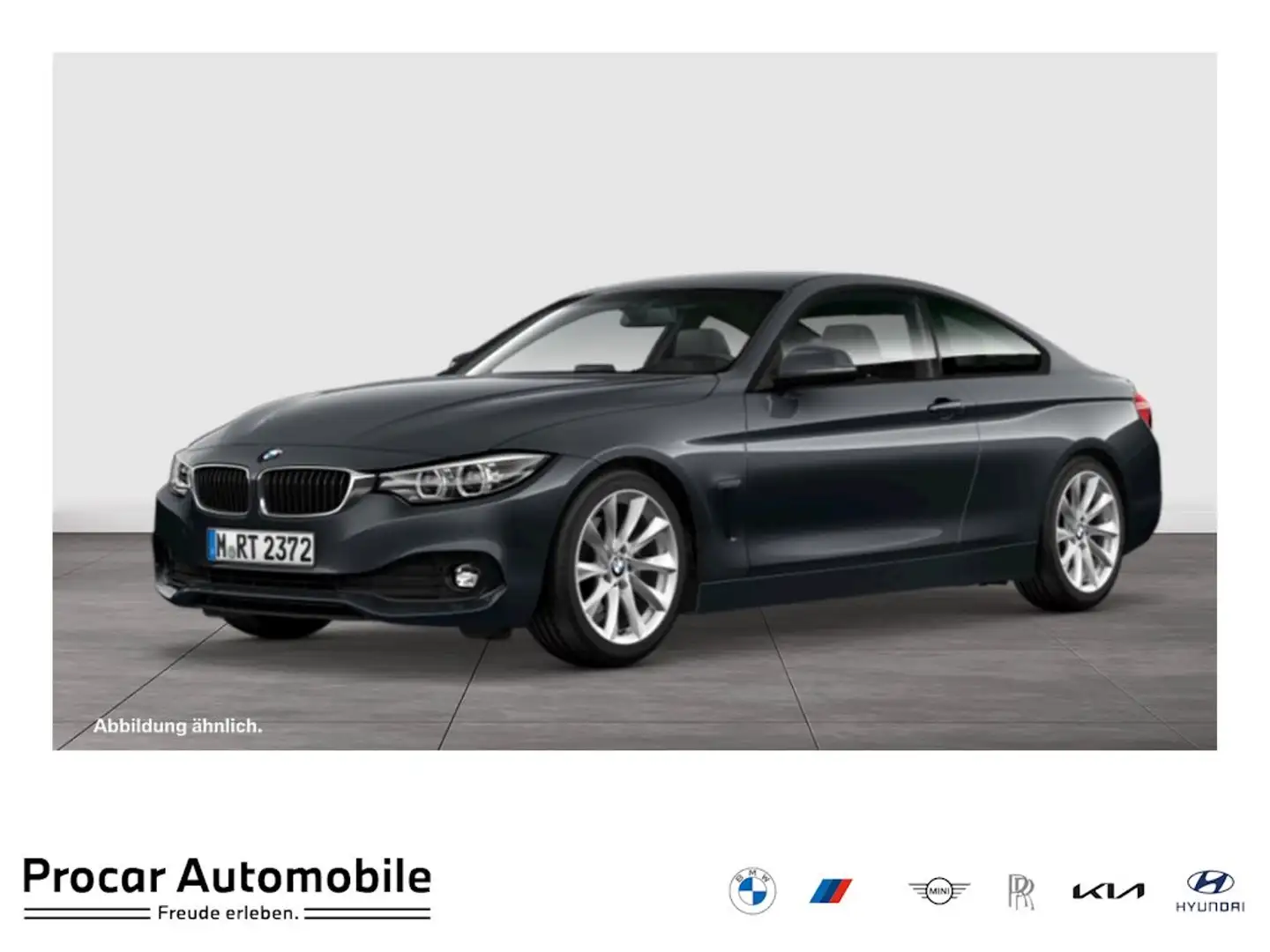 BMW 420 d ADVANTAGE+NAVI+AUT+SHZ+17" LMR Gri - 1