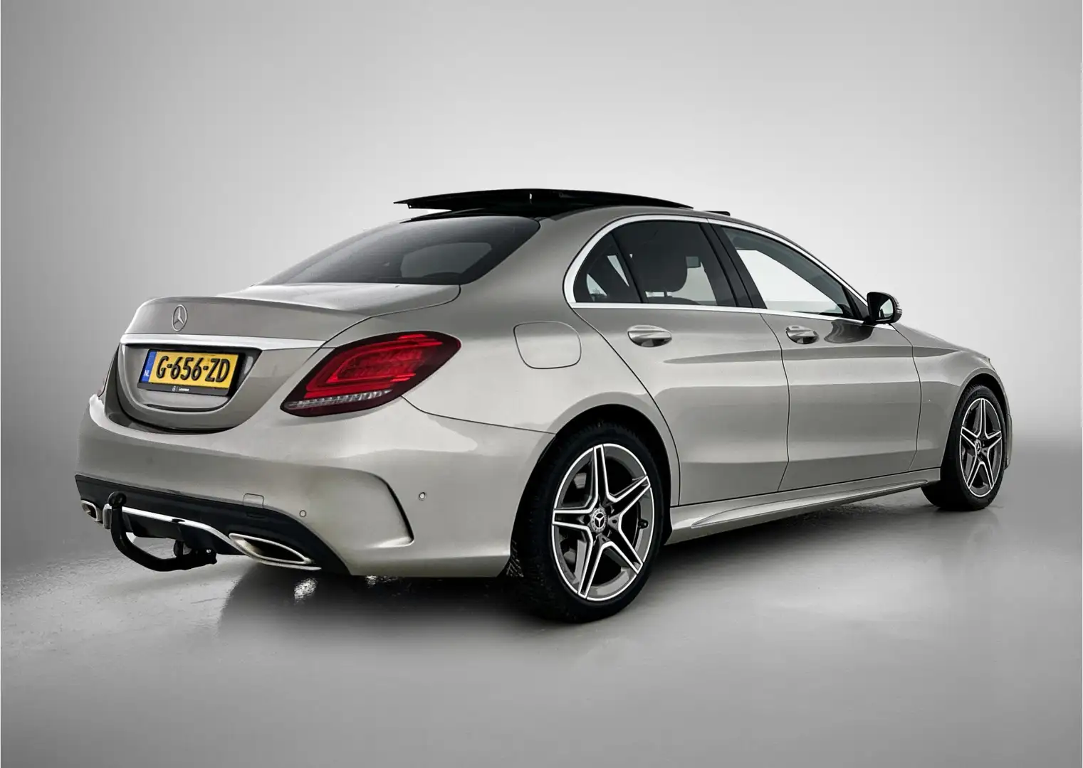 Mercedes-Benz C 160 Business Solution AMG | Panoramadak | Navigatie | Grijs - 2