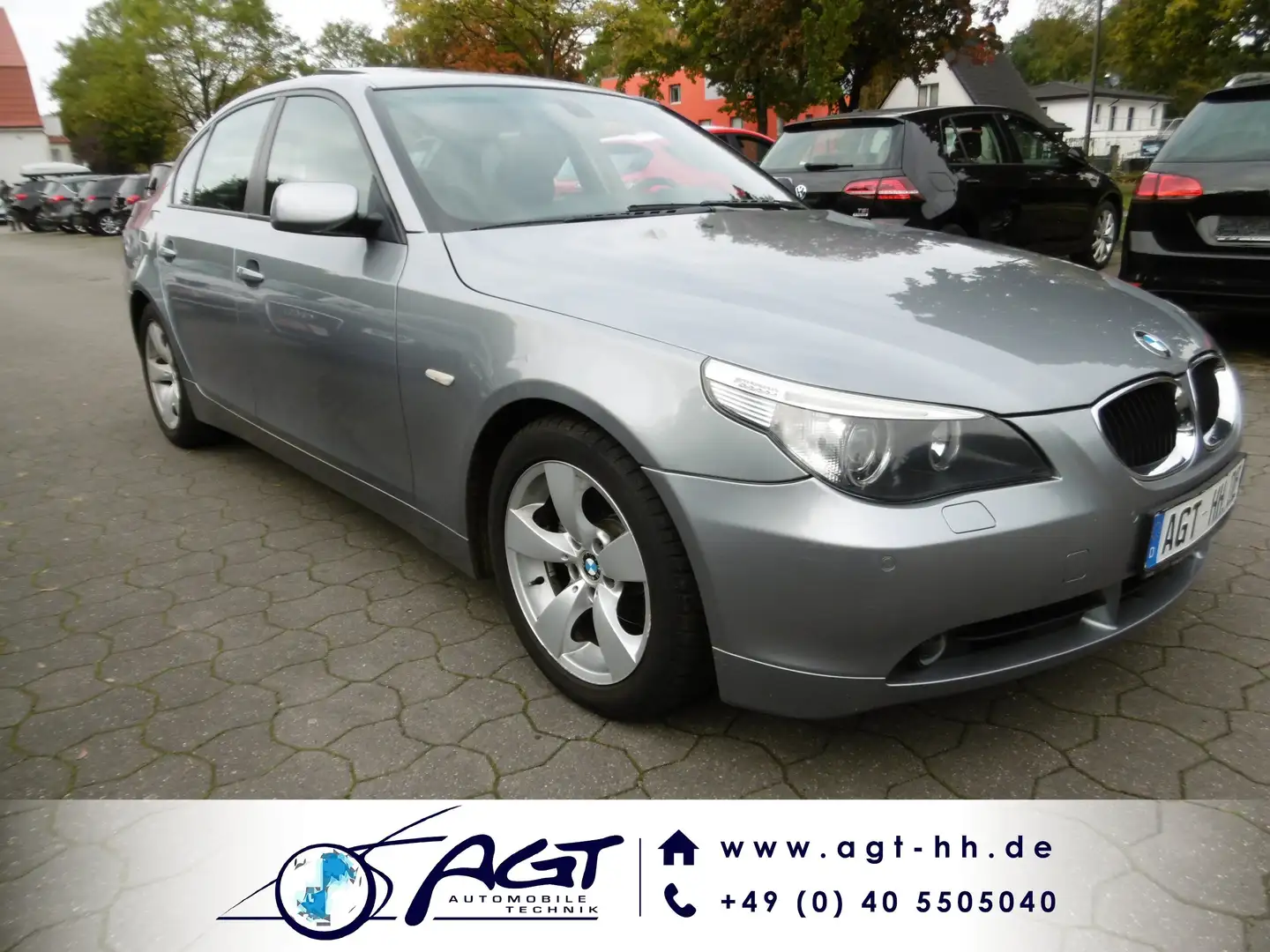 BMW 525 i Aut. Leder Xenon EGSD Tempomat Sitzhzg.PDC Grau - 1