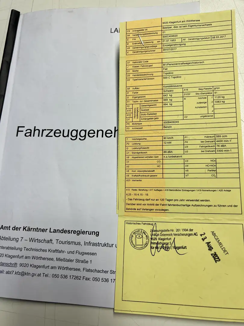 Fiat Topolino Braun - 1