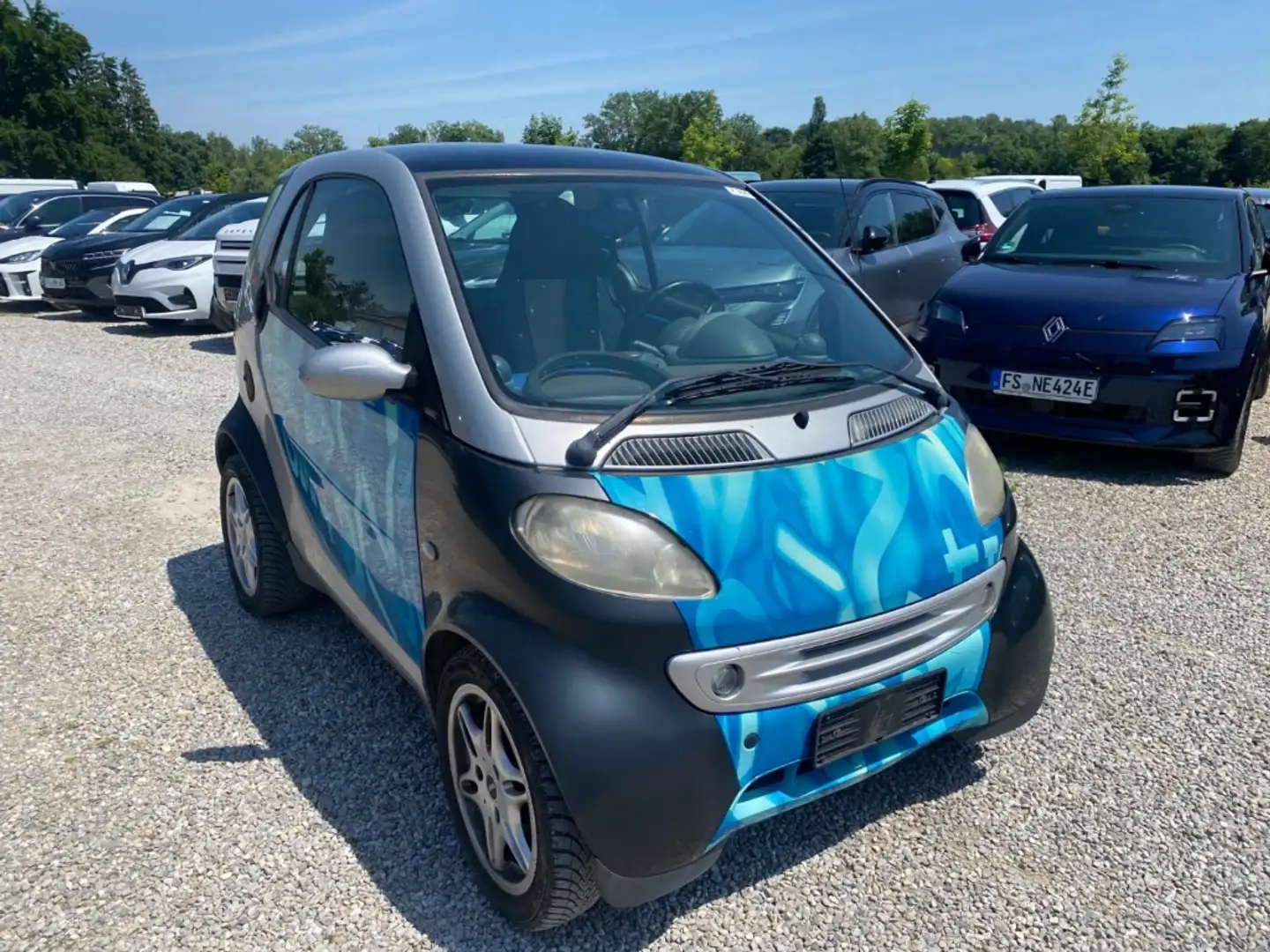 smart forTwo city-coupe Passion EXPORT/HÄNDLER Bleu - 2