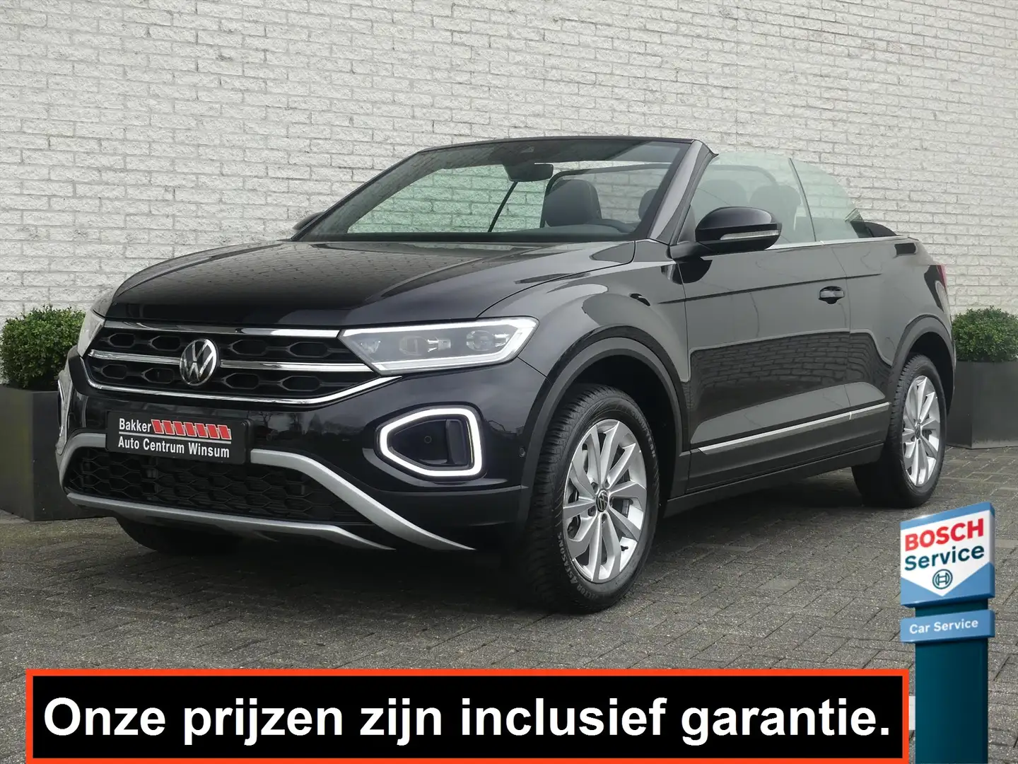 Volkswagen T-Roc Cabrio 1.0 TSI STYLE VIRTUAL COCKPIT/CAMERA/STOEL+ Zwart - 1