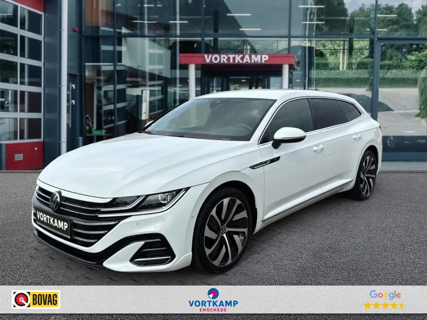 Volkswagen 1.4 TSI DSG R-LINE EHYBRID TREKHAAK/LEDER/MEMORY/N Wit - 1