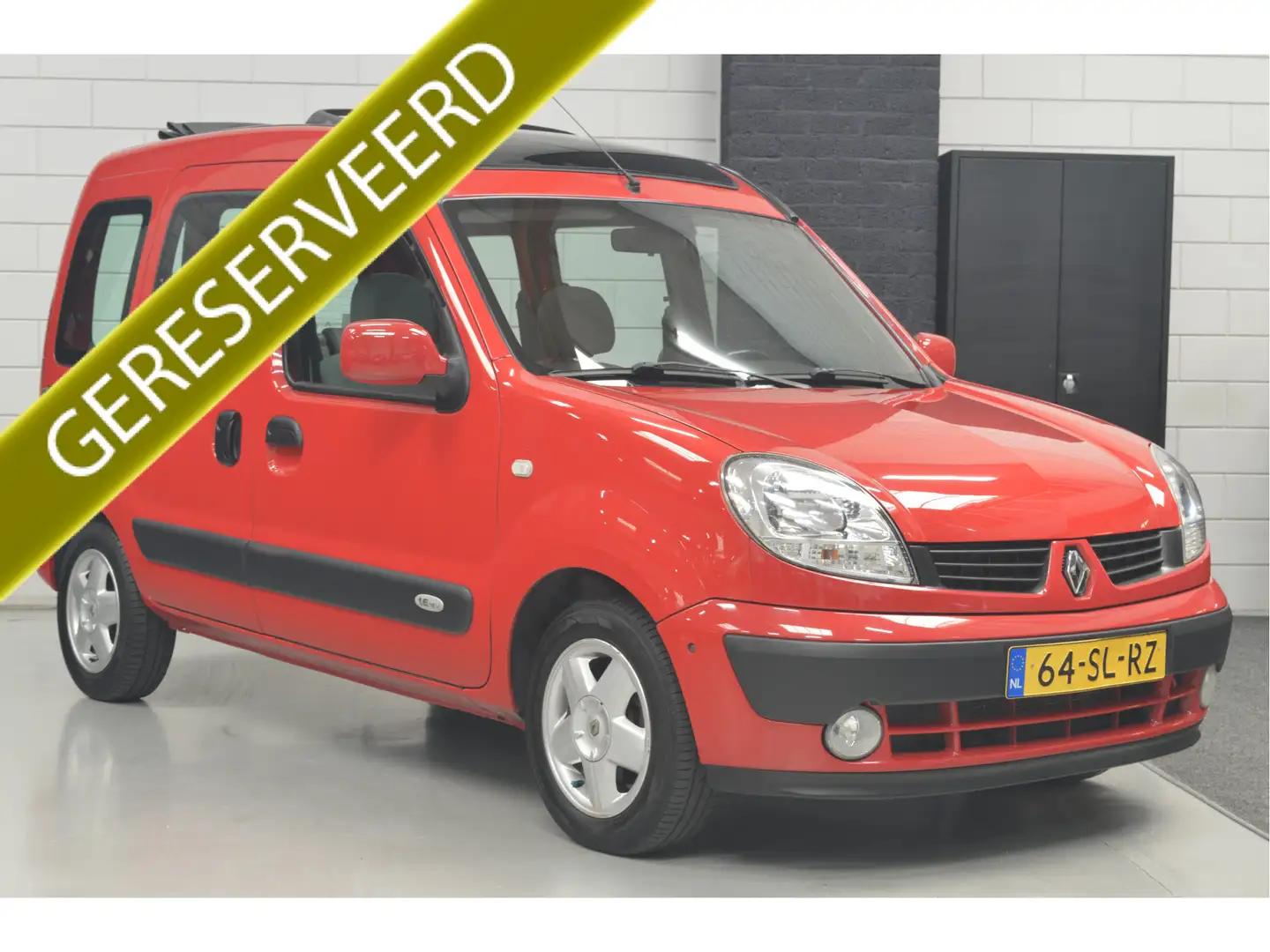 Renault Kangoo 1.6-16V Privilège // 65.000 km // AIRCO // OPEN DA Rouge - 1